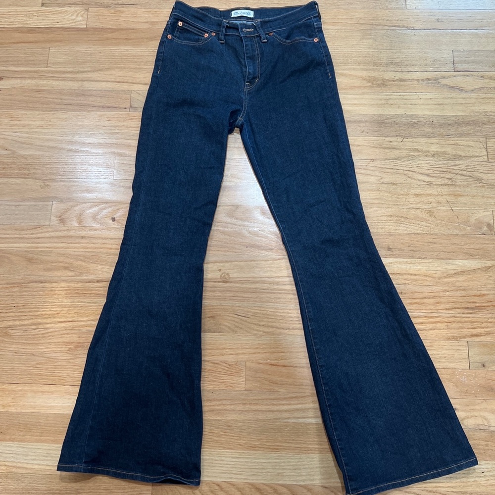 Gently worn Madewell Flea Market Flare Jeans